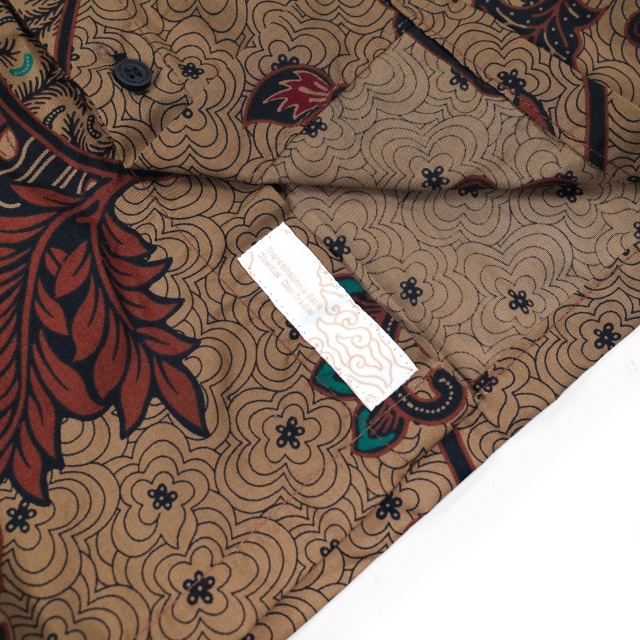 02 - Long Shirt Kamola Brown Batik Thanksinsomnia