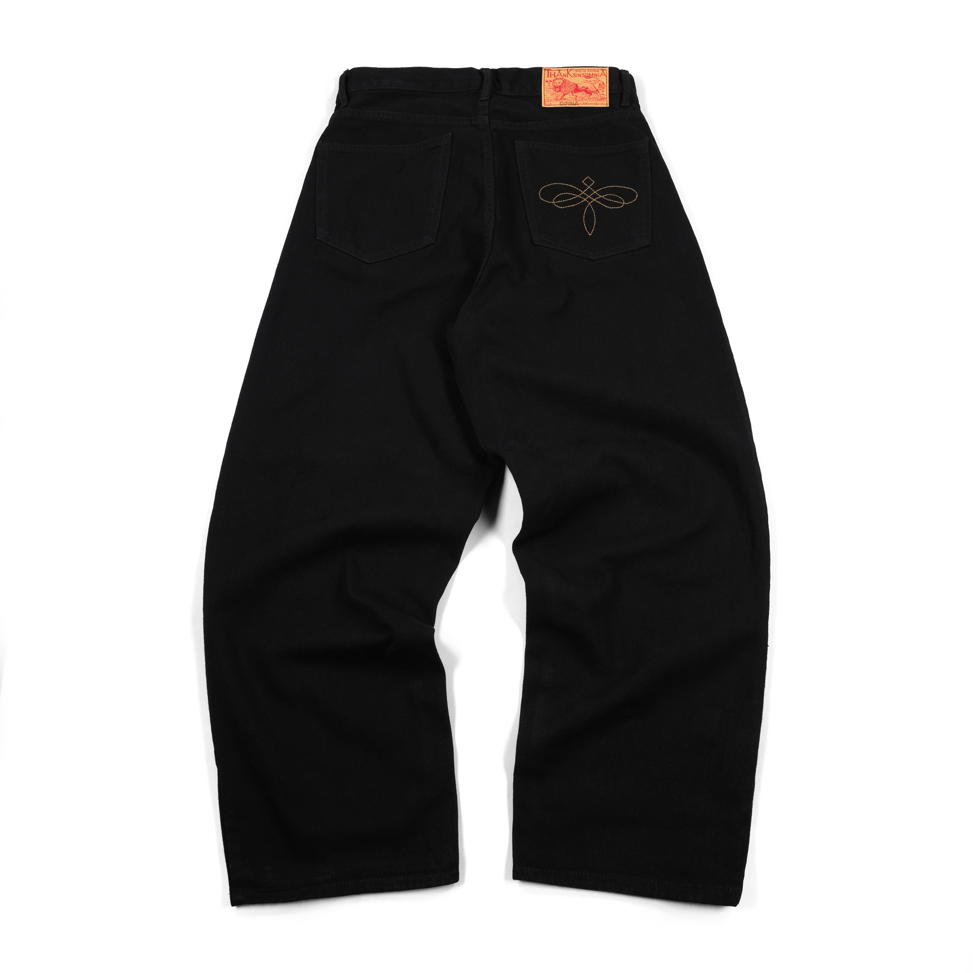 Denim Pants Ginna Remi Black Thanksinsomnia