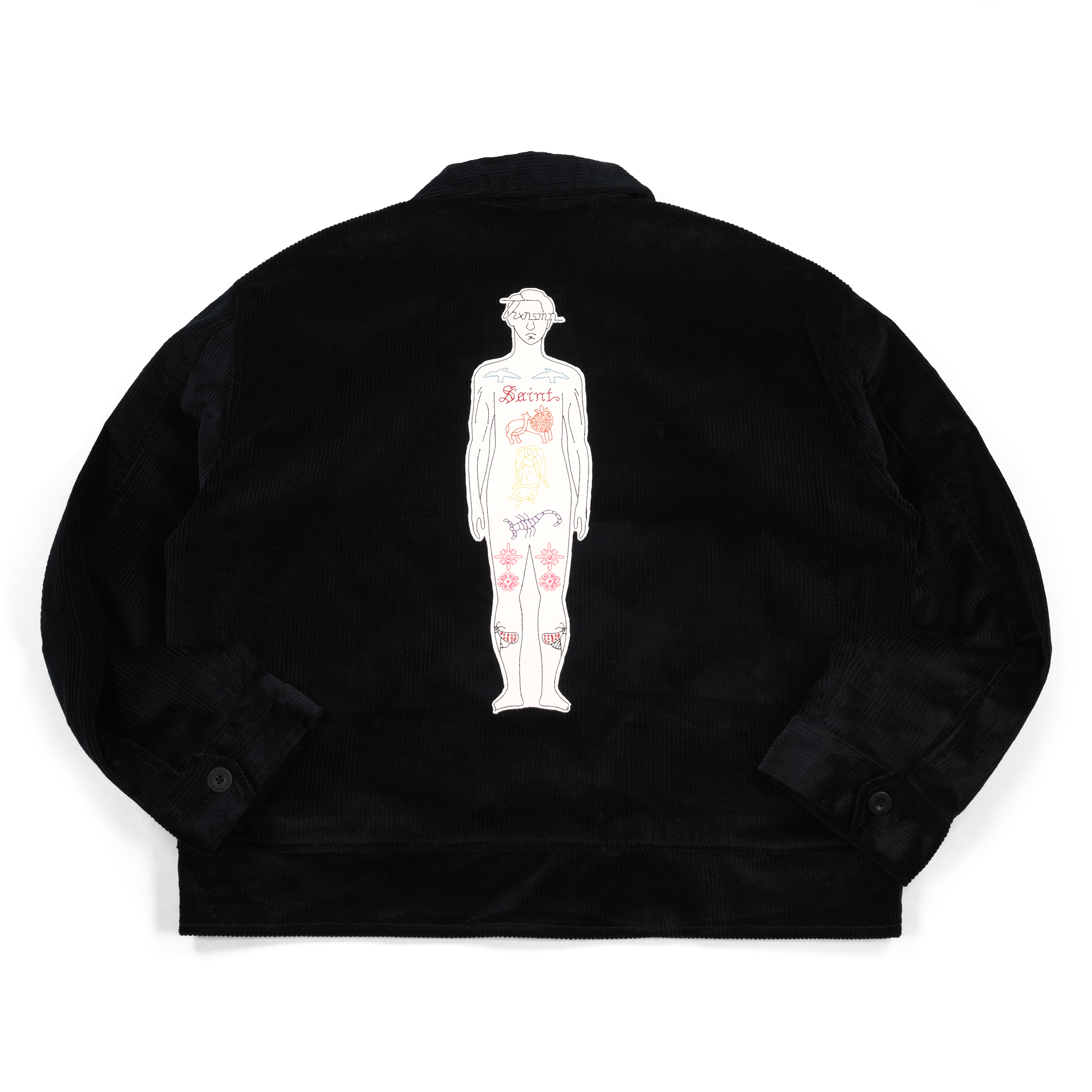 Jacket Gamila Phelomy Navy Corduroy Thanksinsomnia