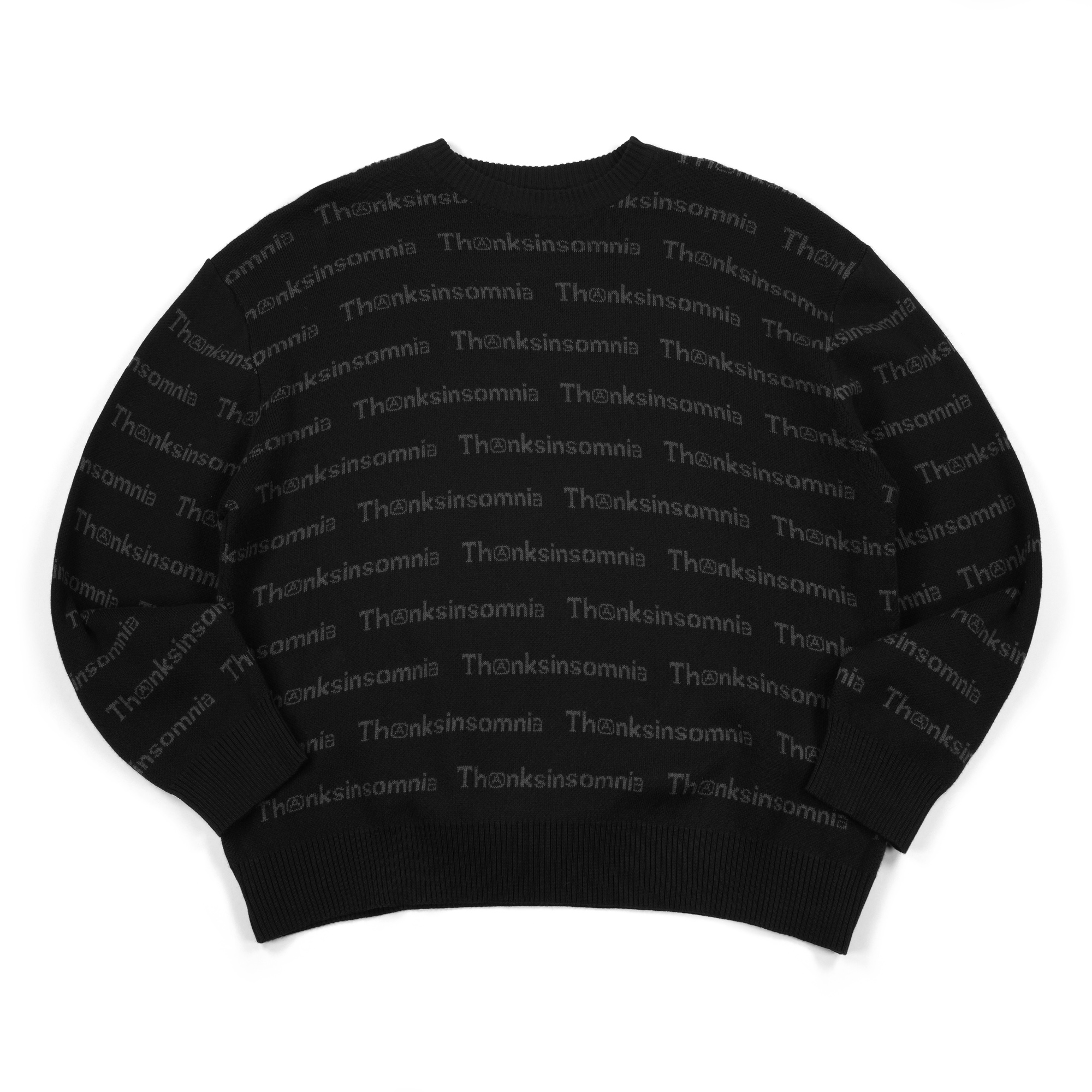 Sweater Gabrinna Black Thanksinsomnia