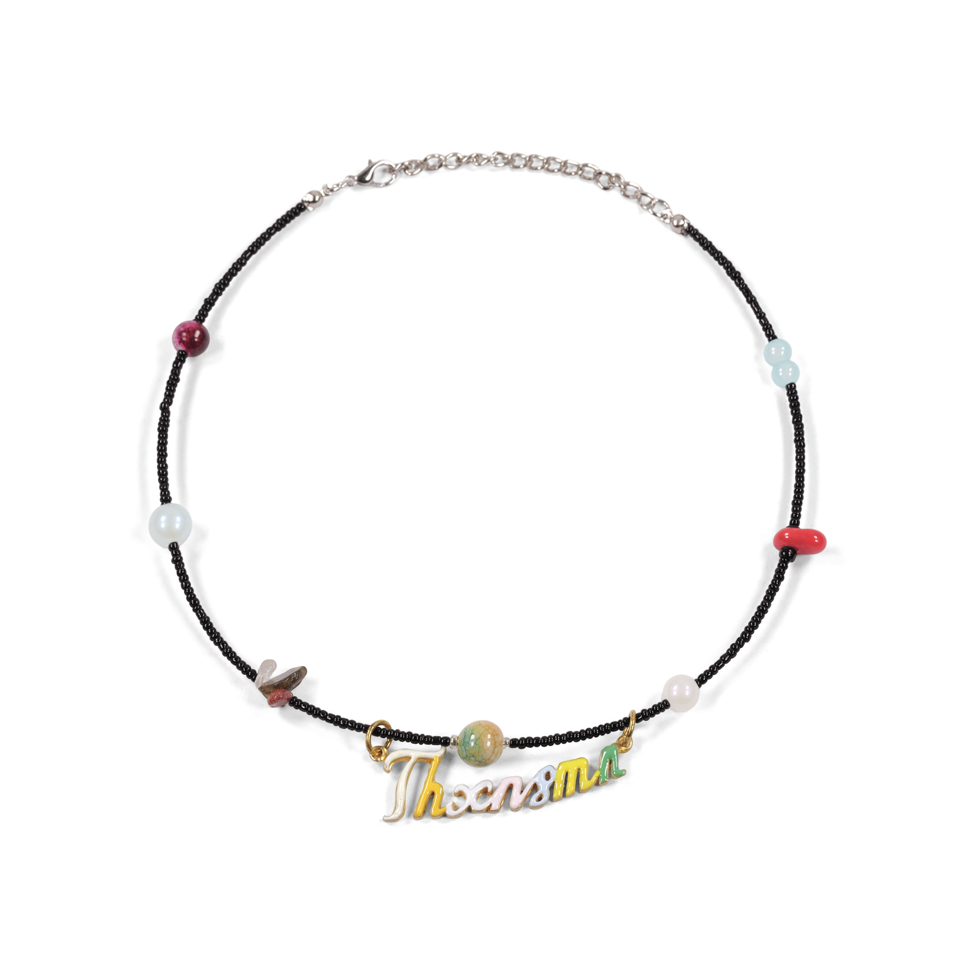 Choker Necklace Adluna Black Multicolor Thanksinsomnia