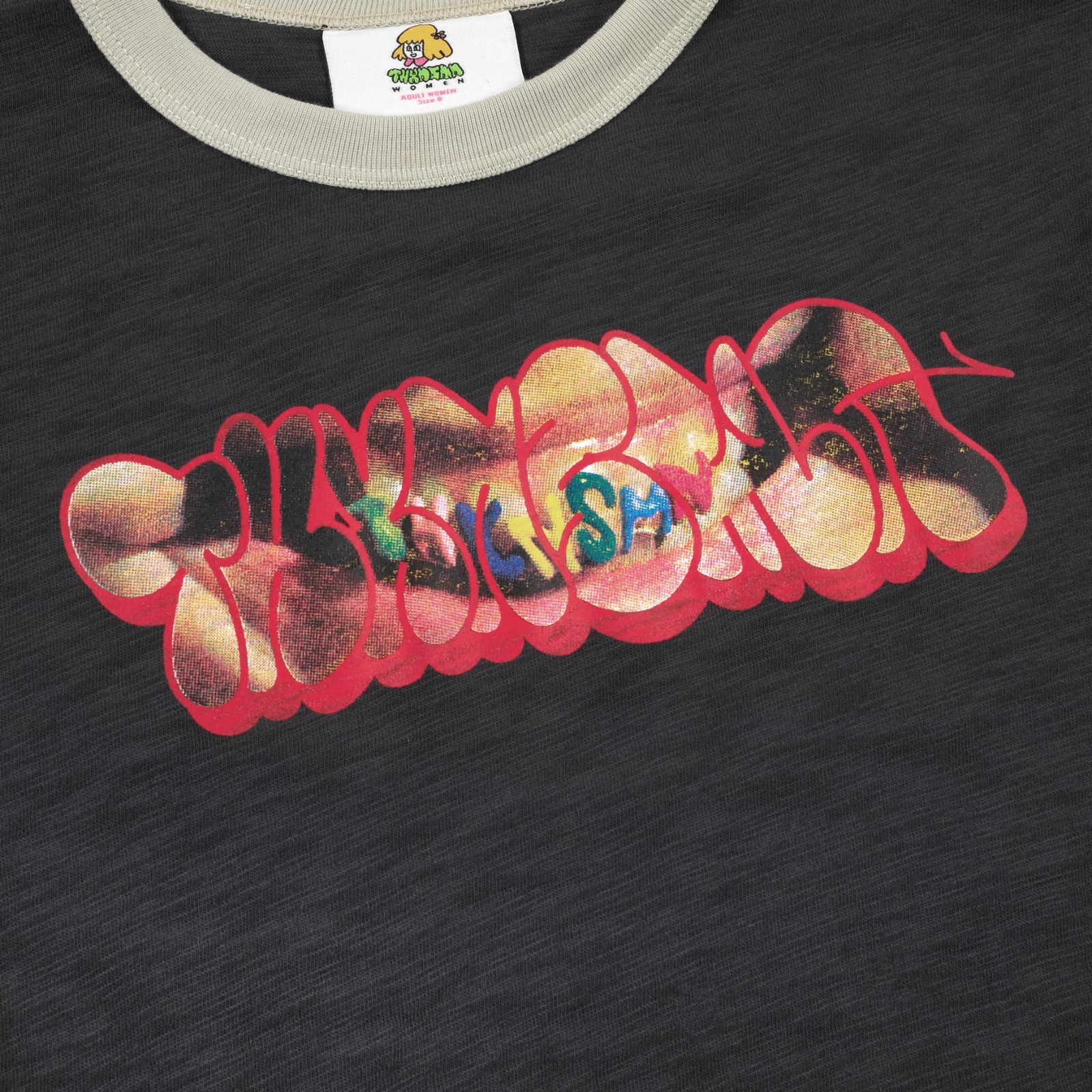 Baby Tee Kozena Dark Grey Thanksinsomnia Girls