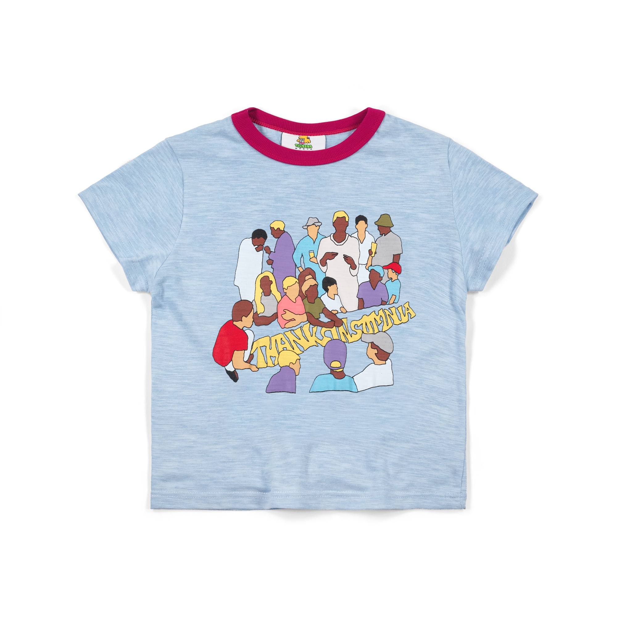Baby Tee Karsyn Blue Thanksinsomnia Girls