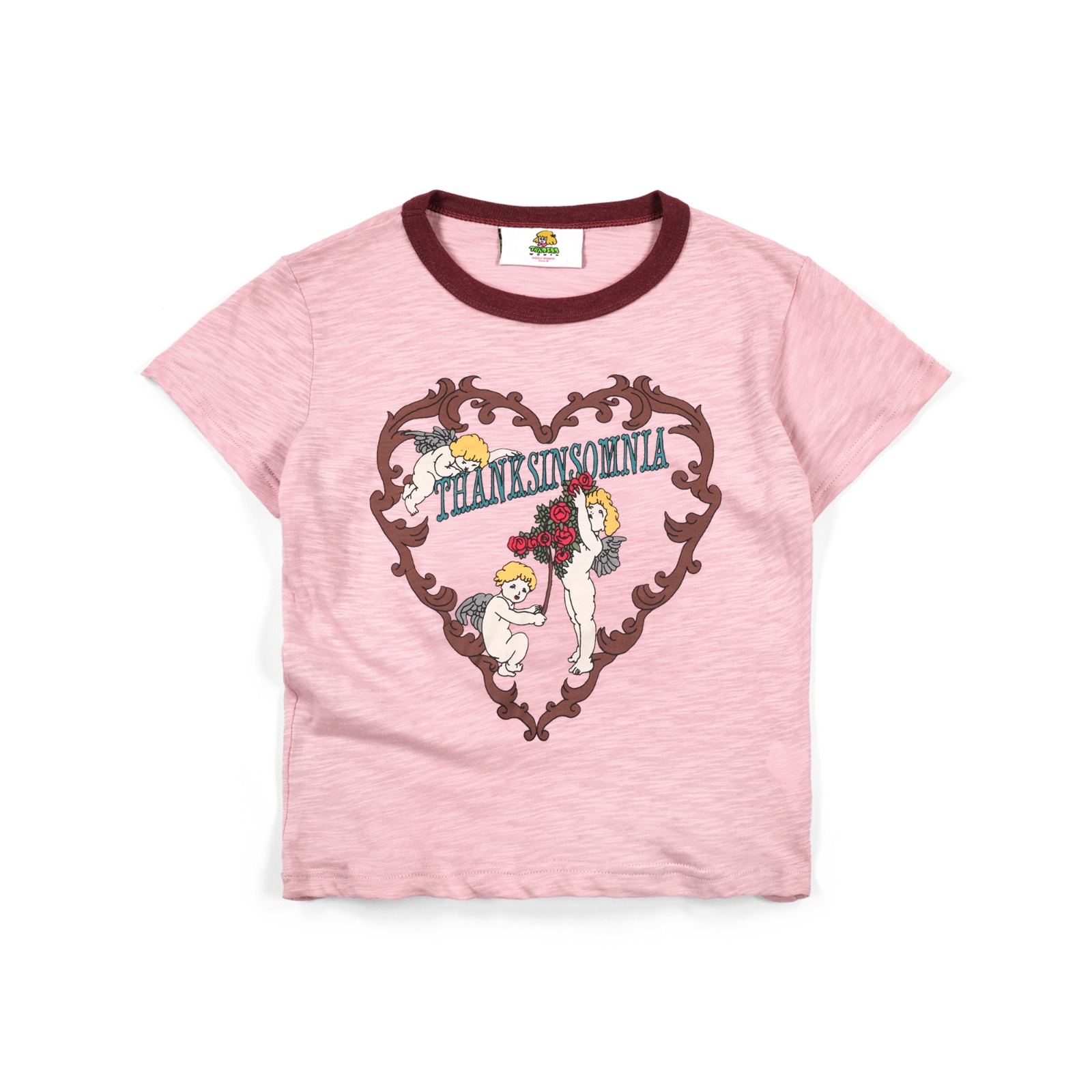 Baby Tee Livera Pink Thanksinsomnia Girls