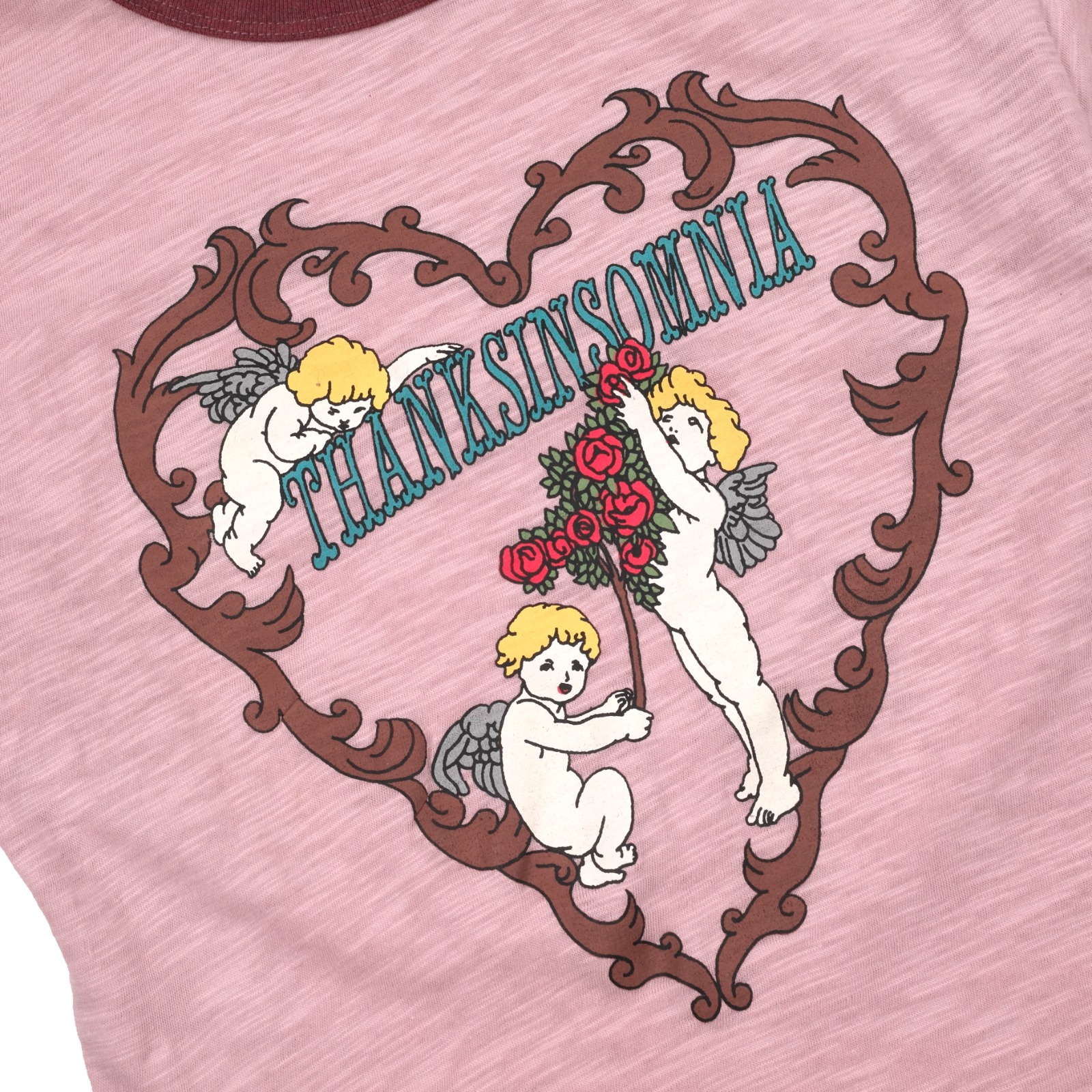 Baby Tee Livera Pink Thanksinsomnia Girls