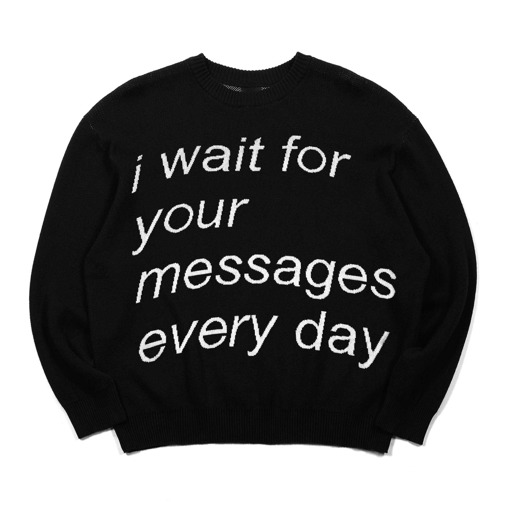 Sweater Tsuzumi Black Thanksinsomnia