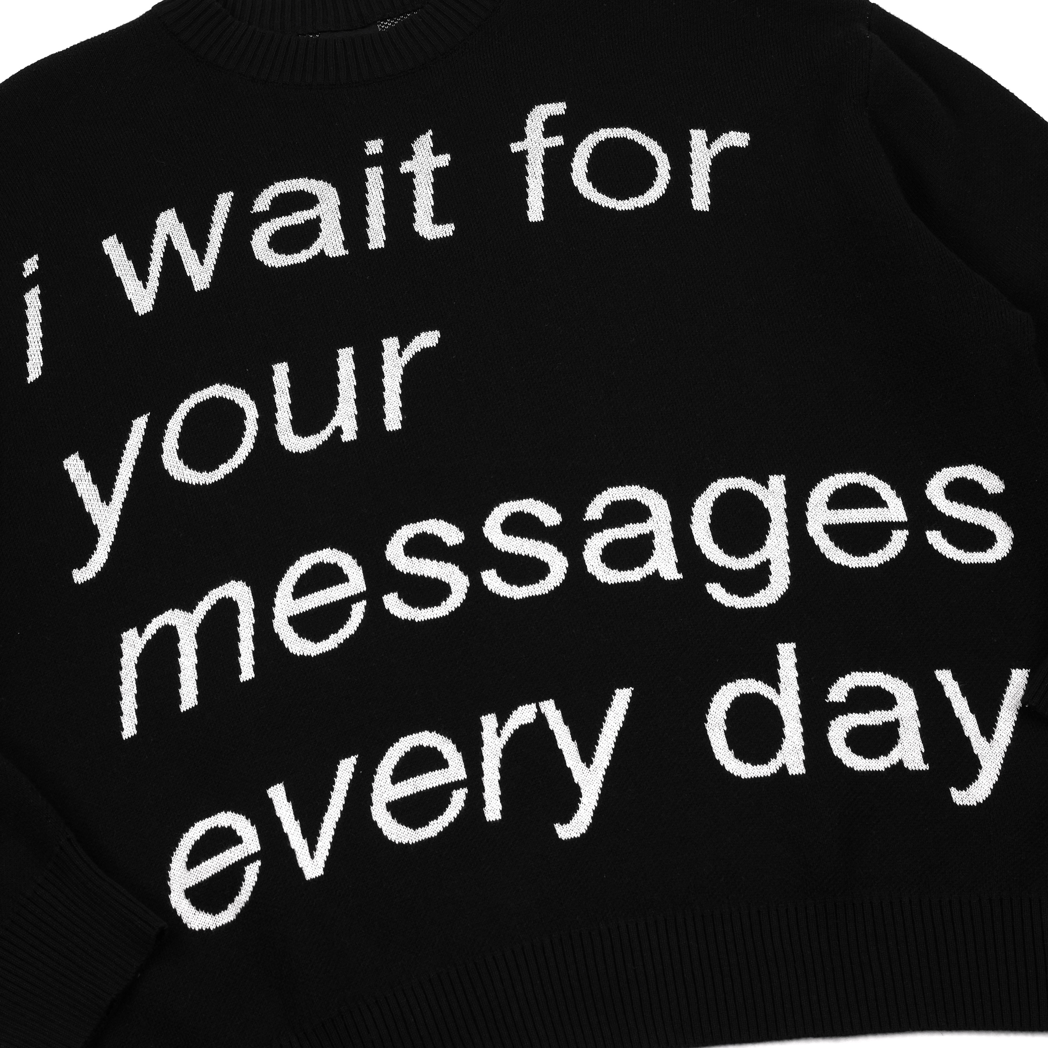 Sweater Tsuzumi Black Thanksinsomnia