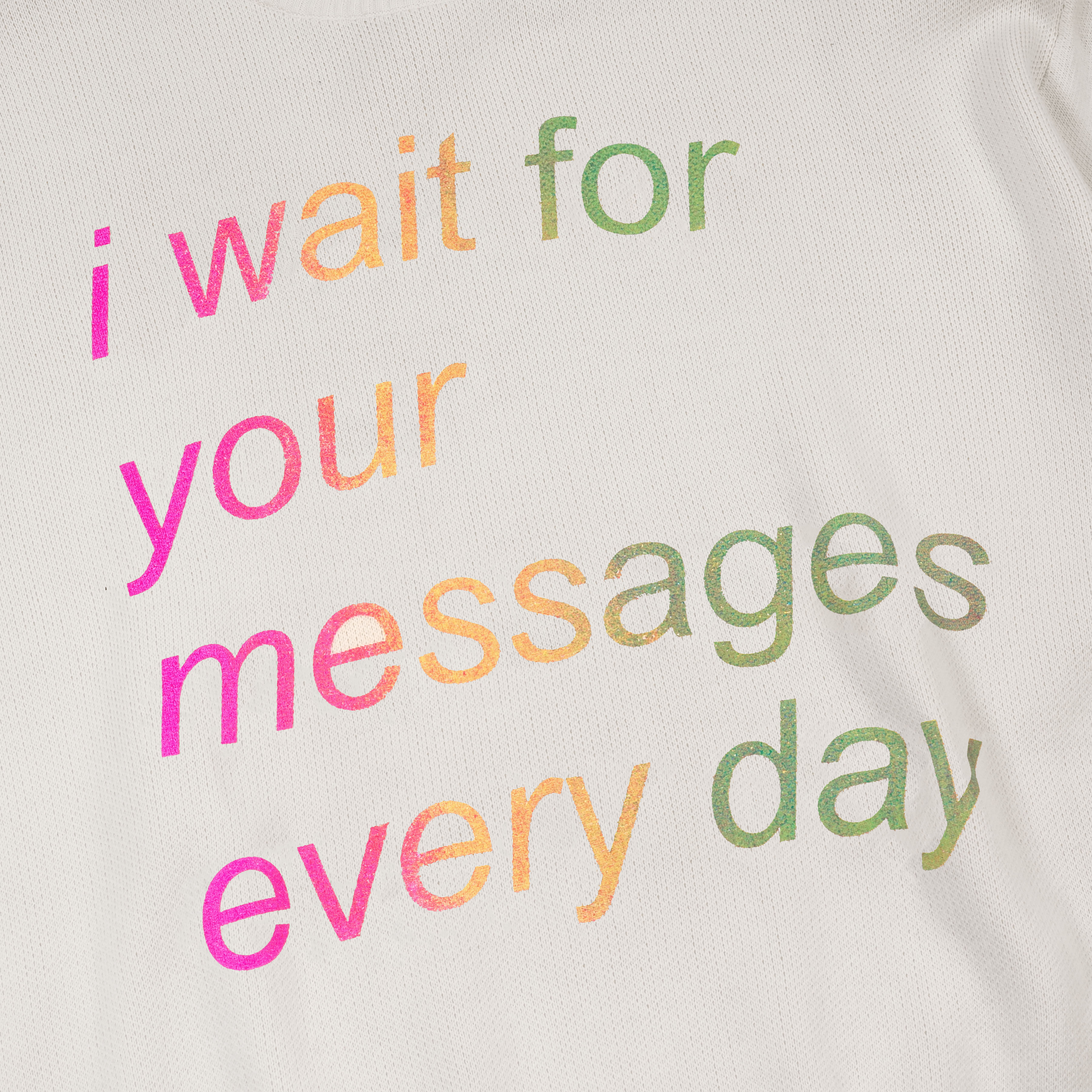 Sweater Tsuzumi Broken White Multicolor Thanksinsomnia