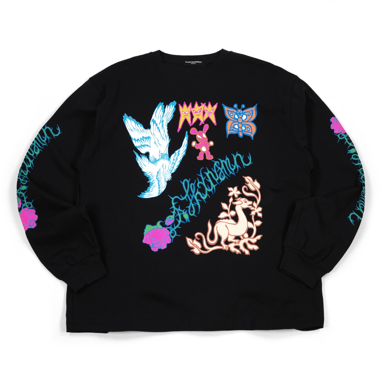 Long Sleeve Renee Black Thanksinsomnia