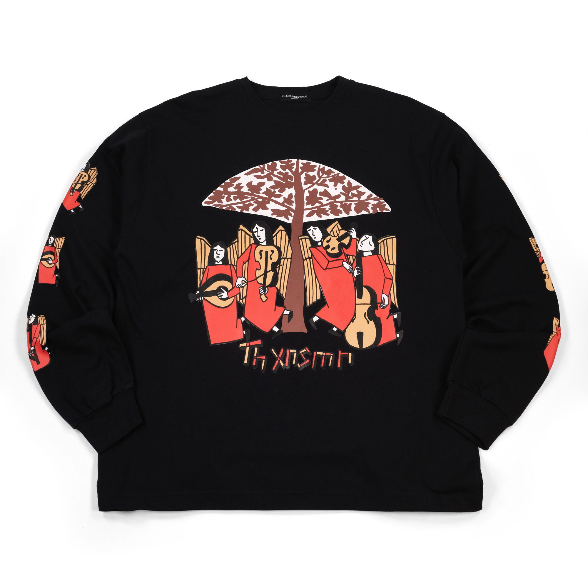 Long Sleeve Rosalia Black Thanksinsomnia