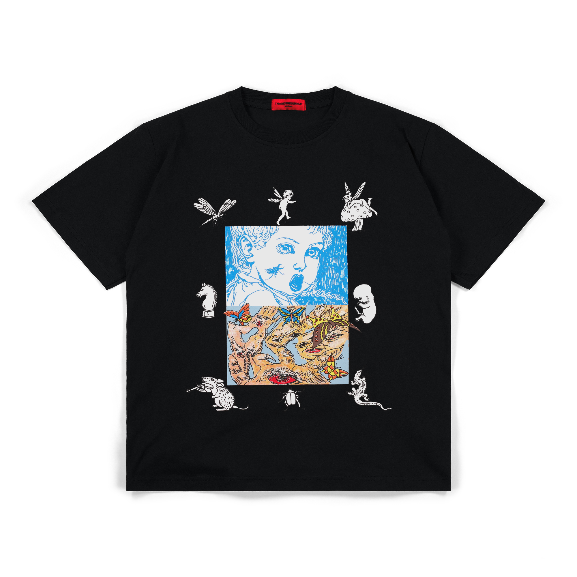 Tshirt Genessa Black Thanksinsomnia