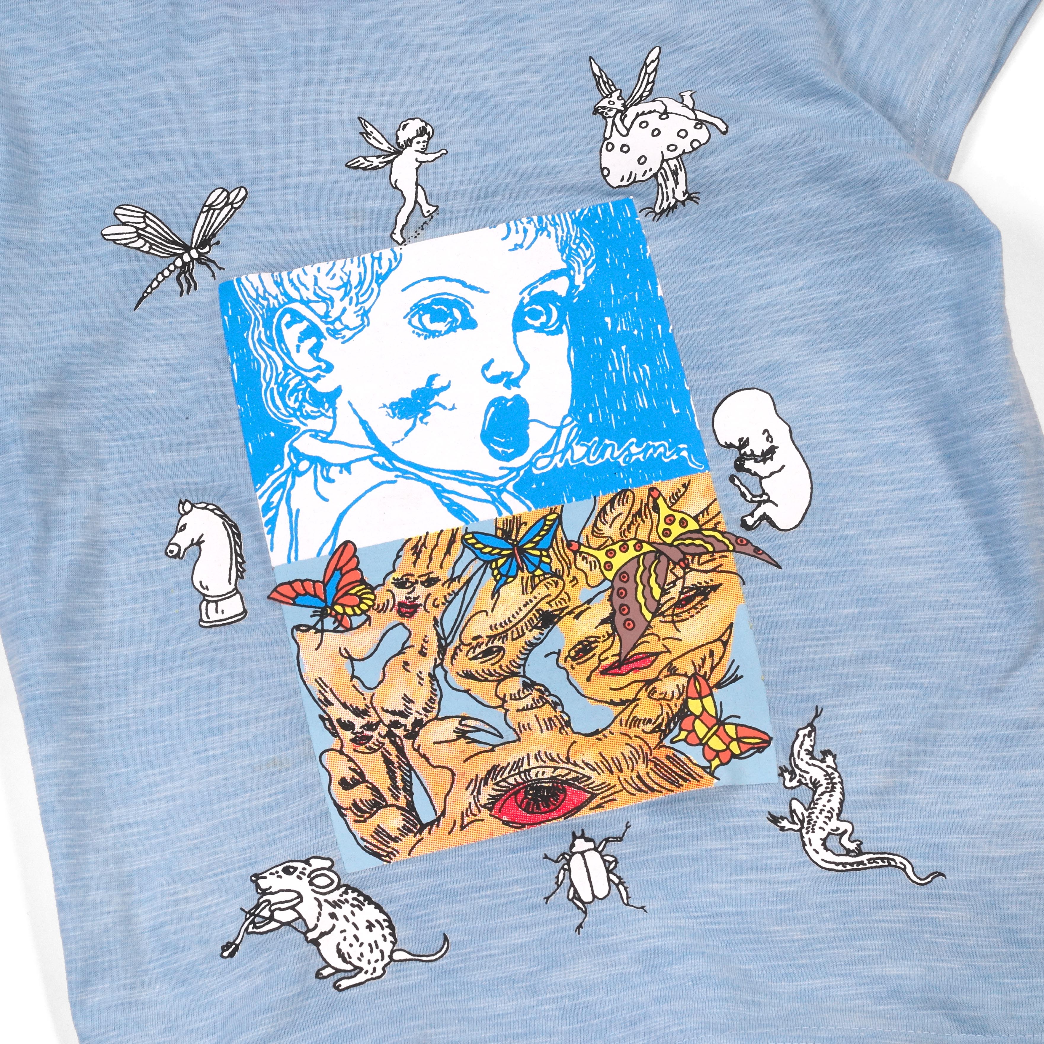 Baby Tee Genessa Powder Blue Thanksinsomnia Girls