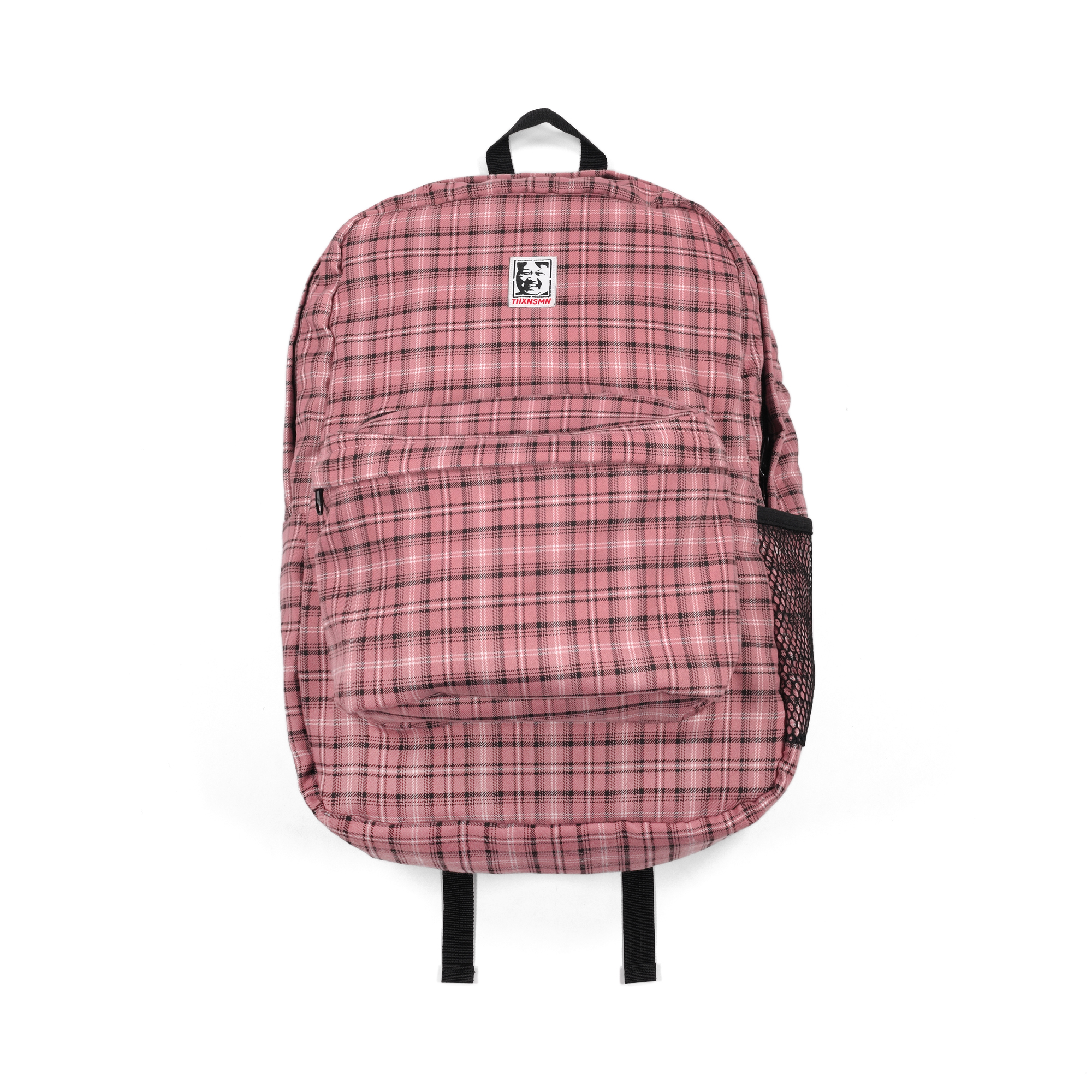 Backpack Sora Pink Plaid Thanksinsomnia