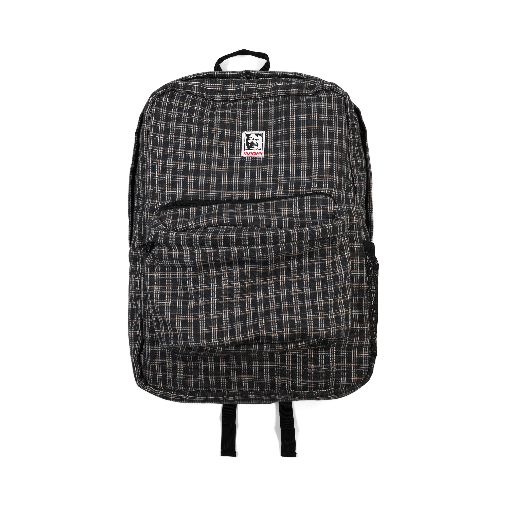 Backpack Sora Charcoal Plaid Thanksinsomnia