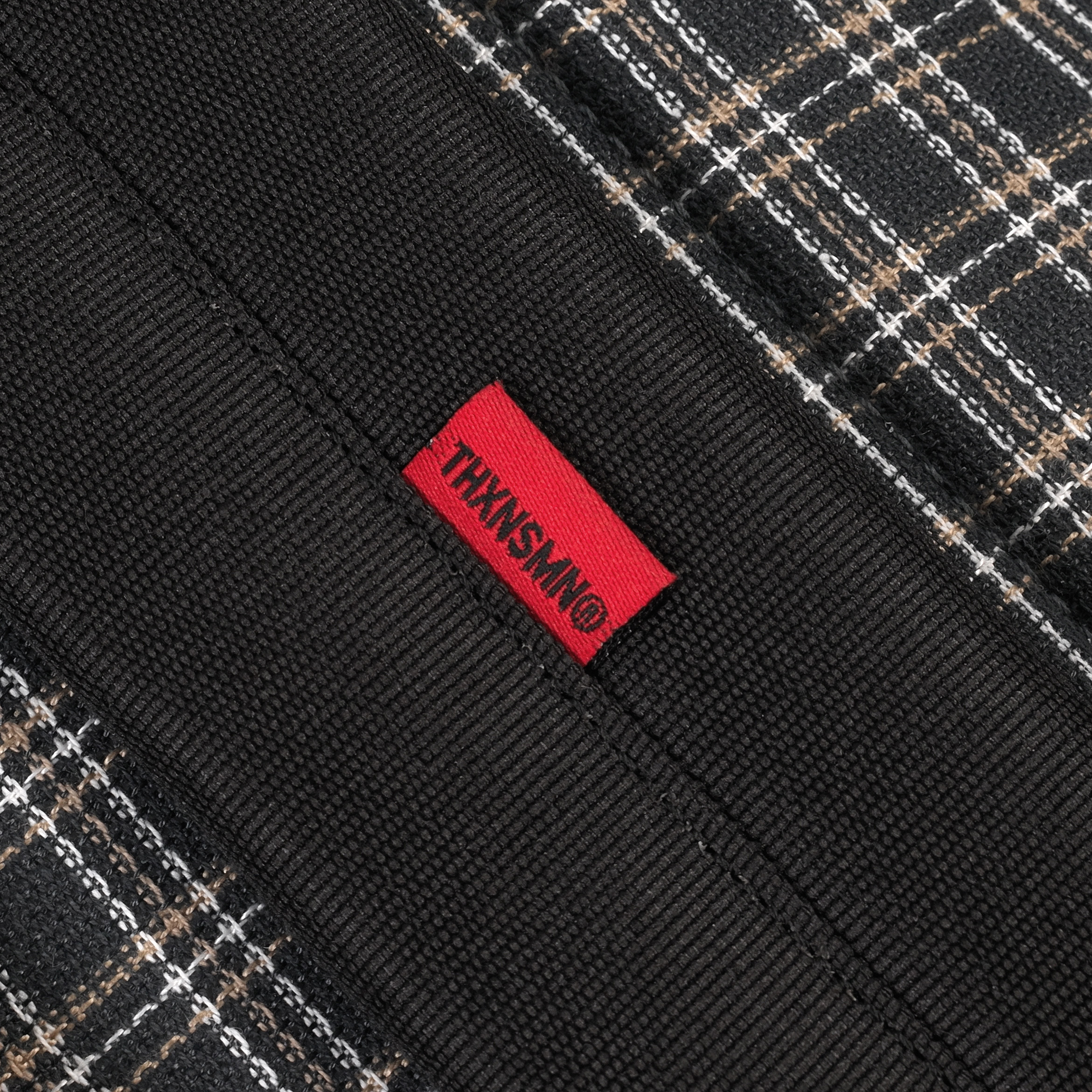Backpack Sora Charcoal Plaid Thanksinsomnia