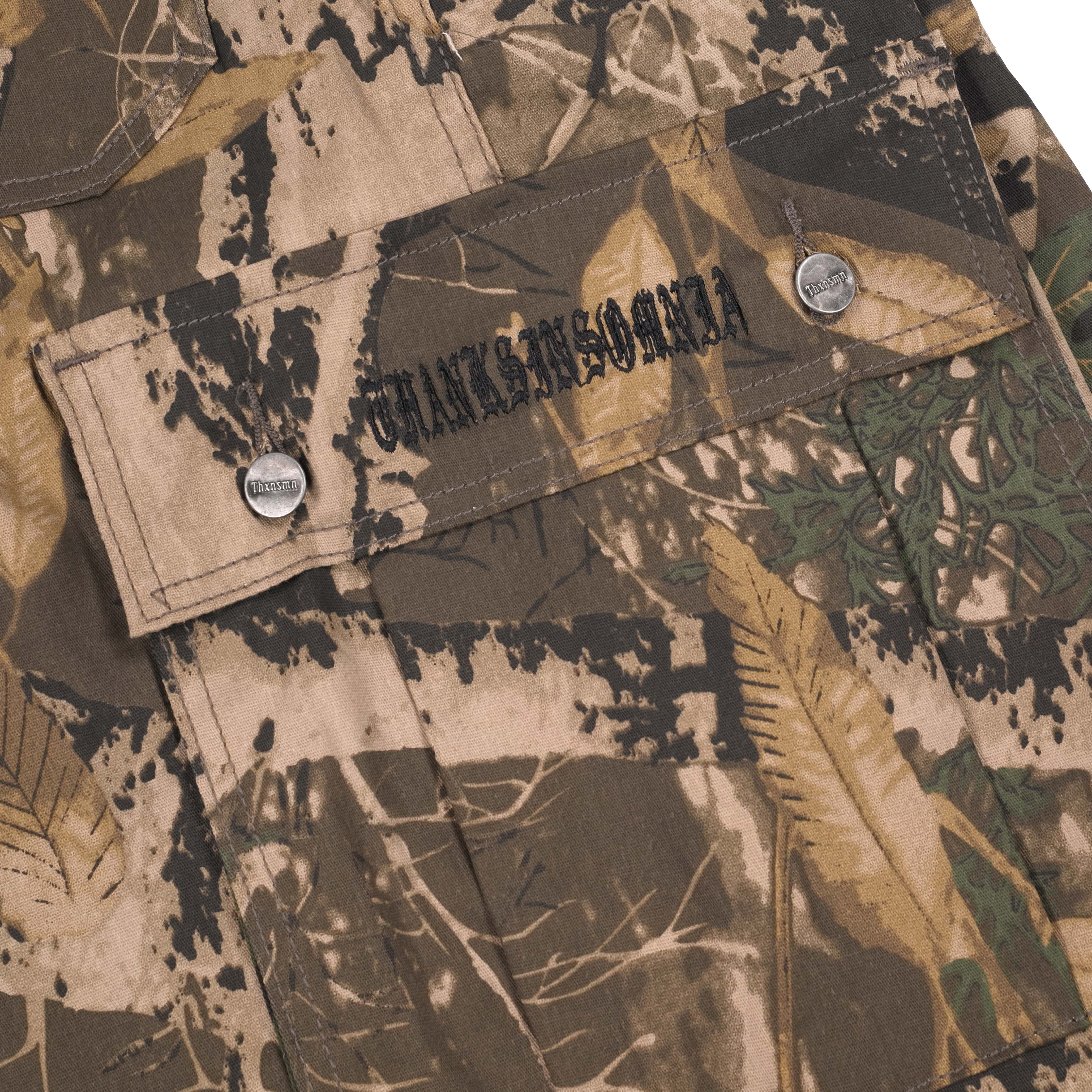 Cargo Pant Runne Forest Tree Camo Thanksinsomnia