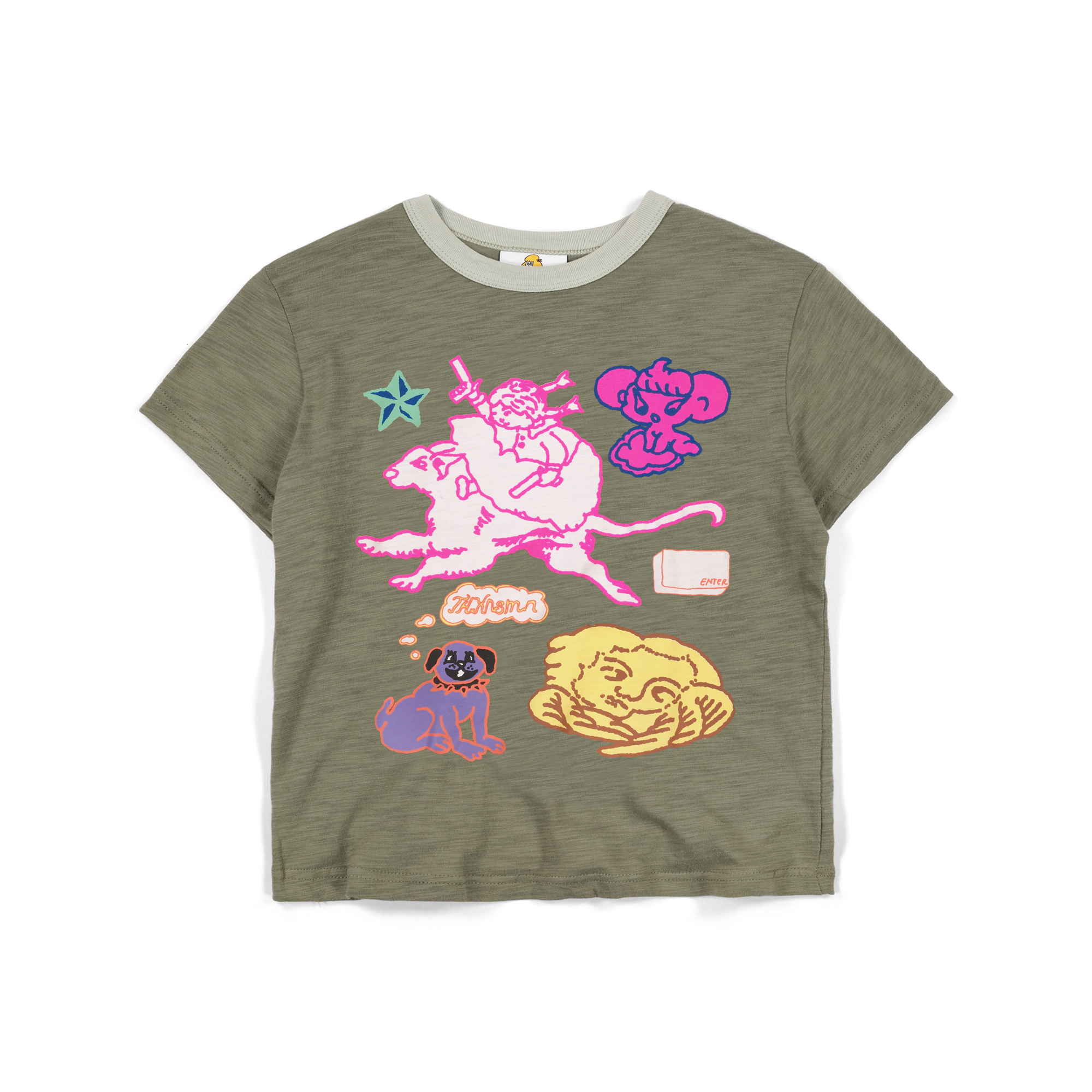 Baby Tee Paola Green Thanksinsomnia Girls