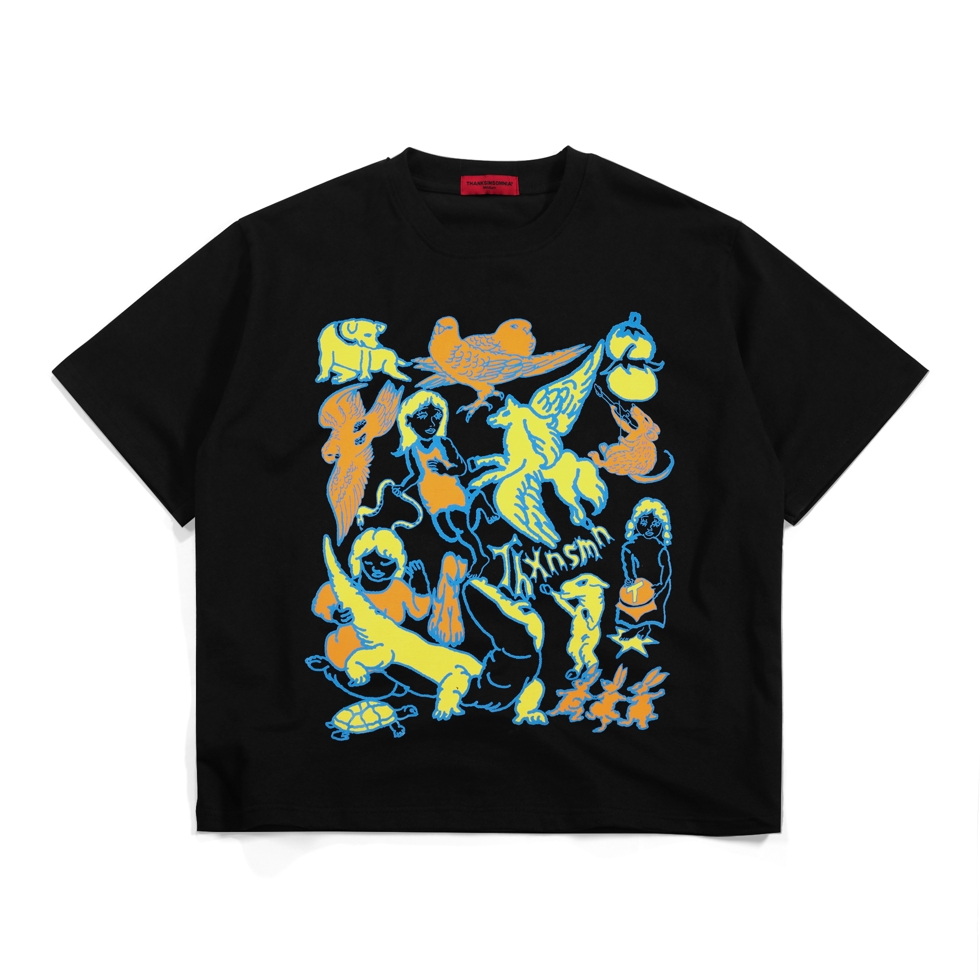Tshirt Perla Black Thanksinsomnia