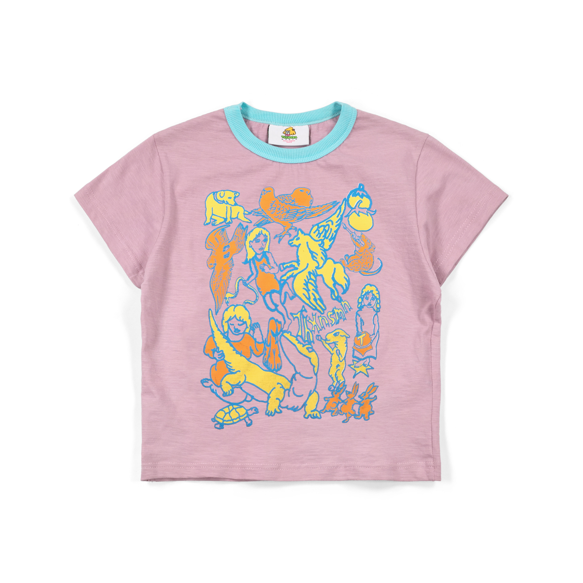 Baby Tee Perla Light Purple Thanksinsomnia Girls
