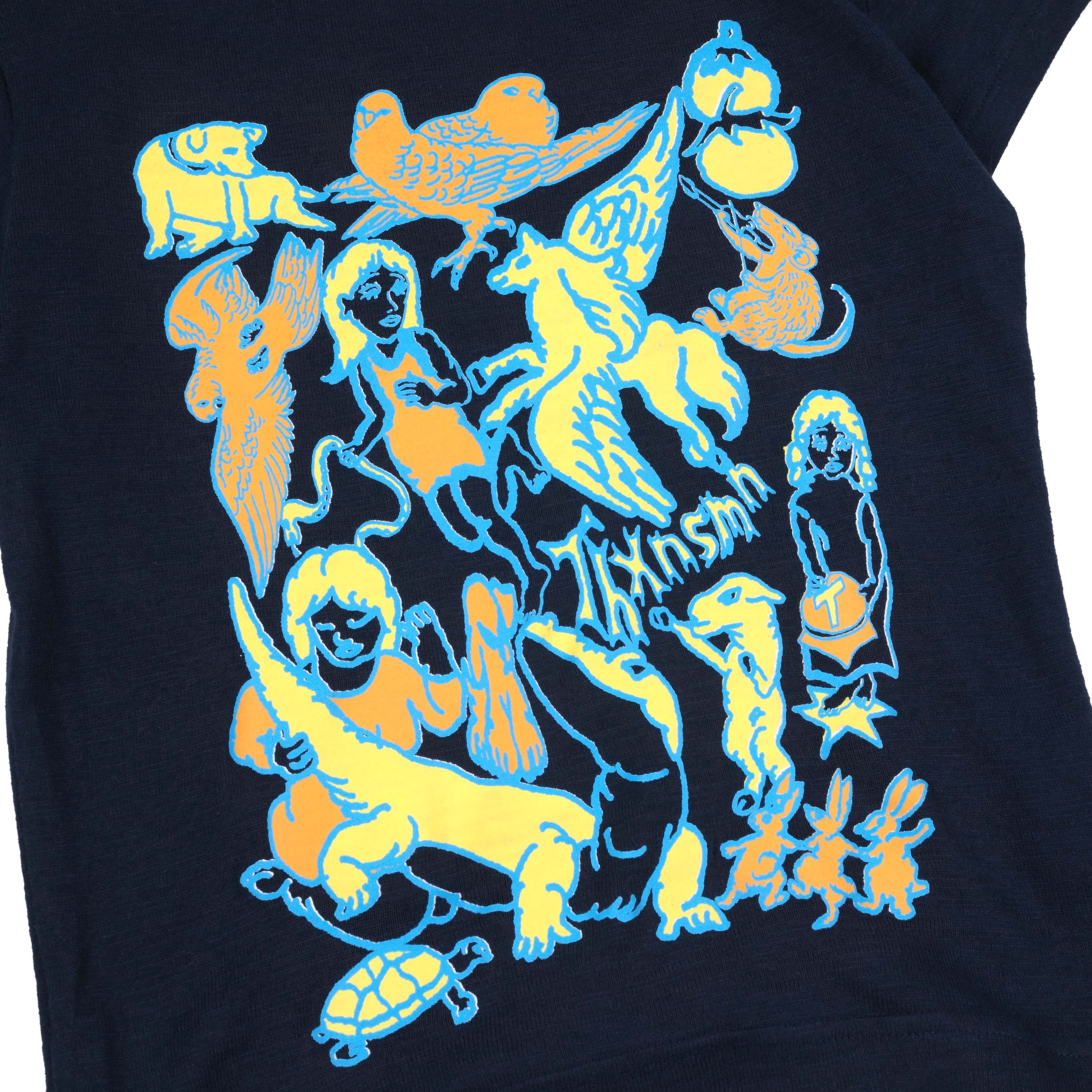 Baby Tee Perla Navy Thanksinsomnia Girls