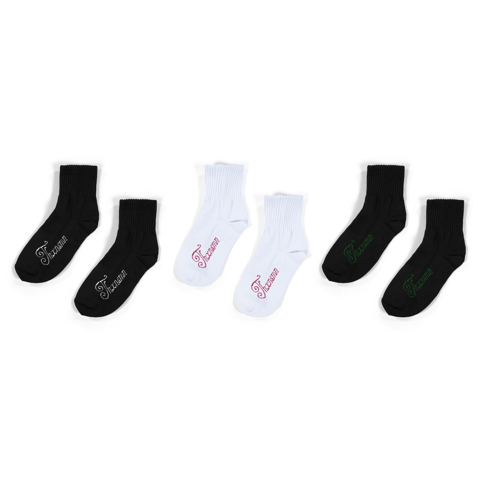 Ribbed Half Socks Nevara - 3-Pack Thanksinsomnia