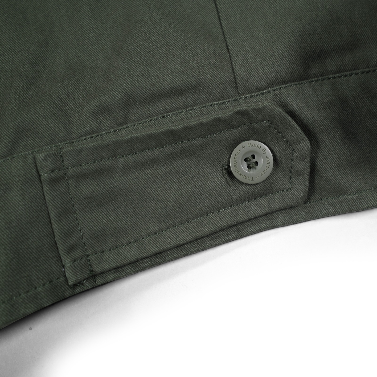 Hooded Jacket Teorielle Olive Thanksinsomnia