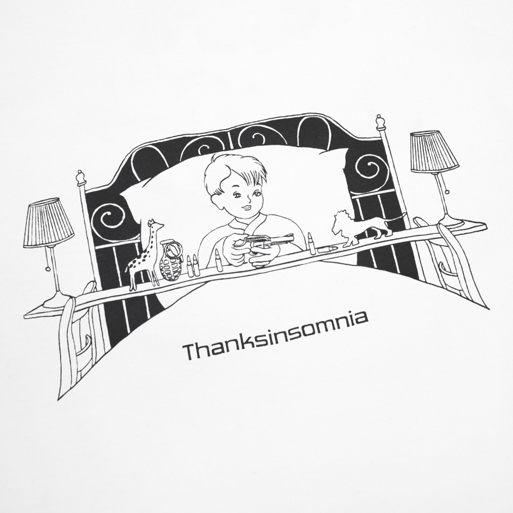 Tshirt Glenda White Thanksinsomnia