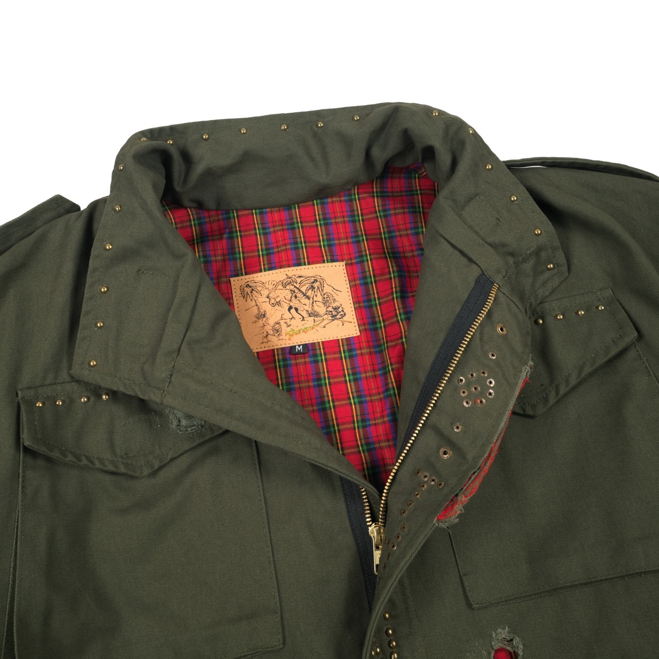 Field Jacket Maleeka Kyratta Olive Thanksinsomnia