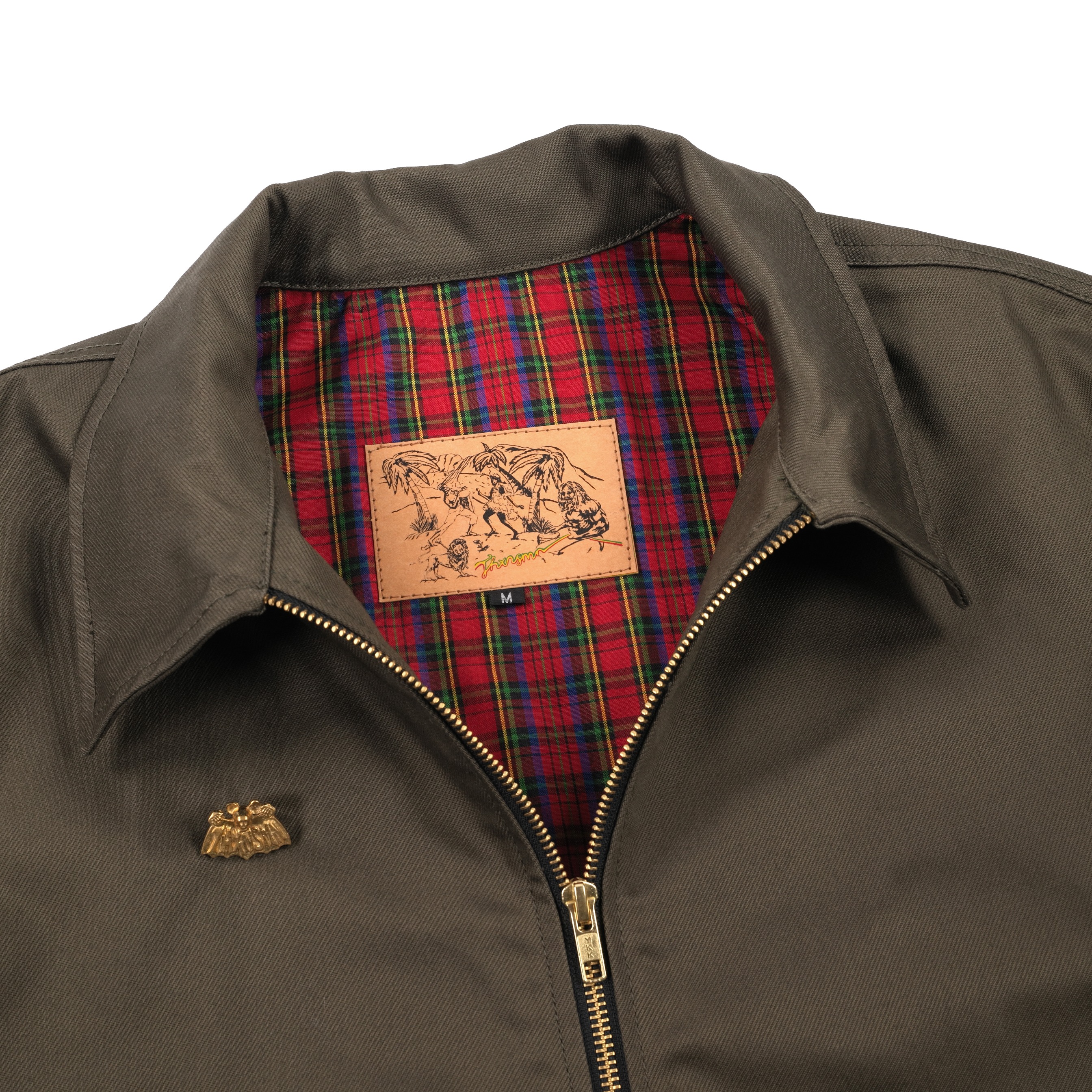 Jacket Gamila Yarelli Dark Olive Thanksinsomnia