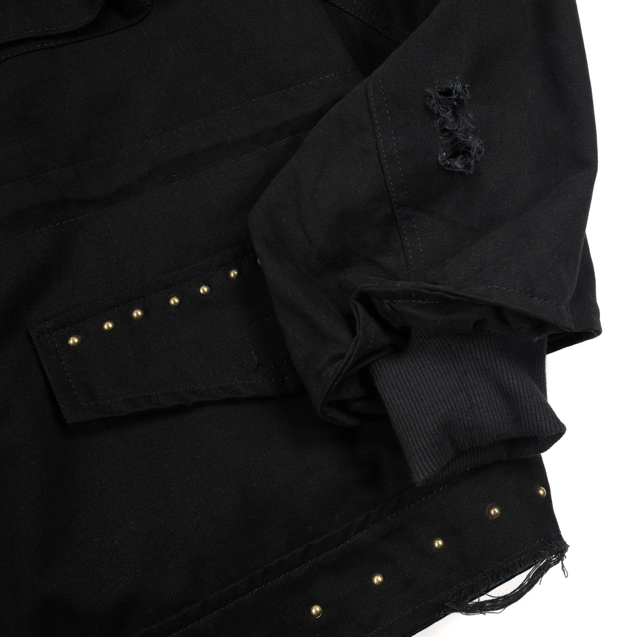 Field Jacket Maleeka Kyratta Black Thanksinsomnia
