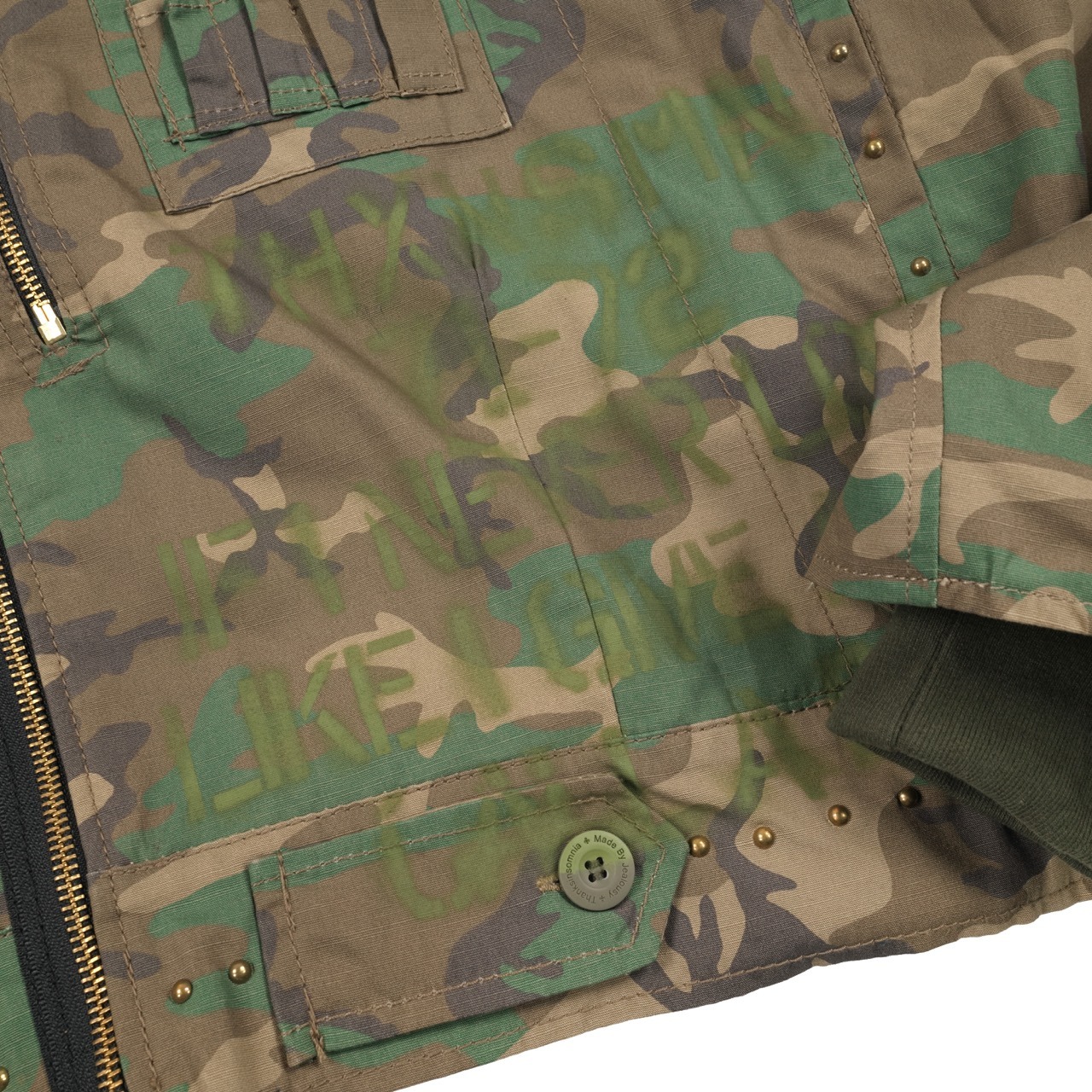 Hooded Jacket Mishka Camo Thanksinsomnia