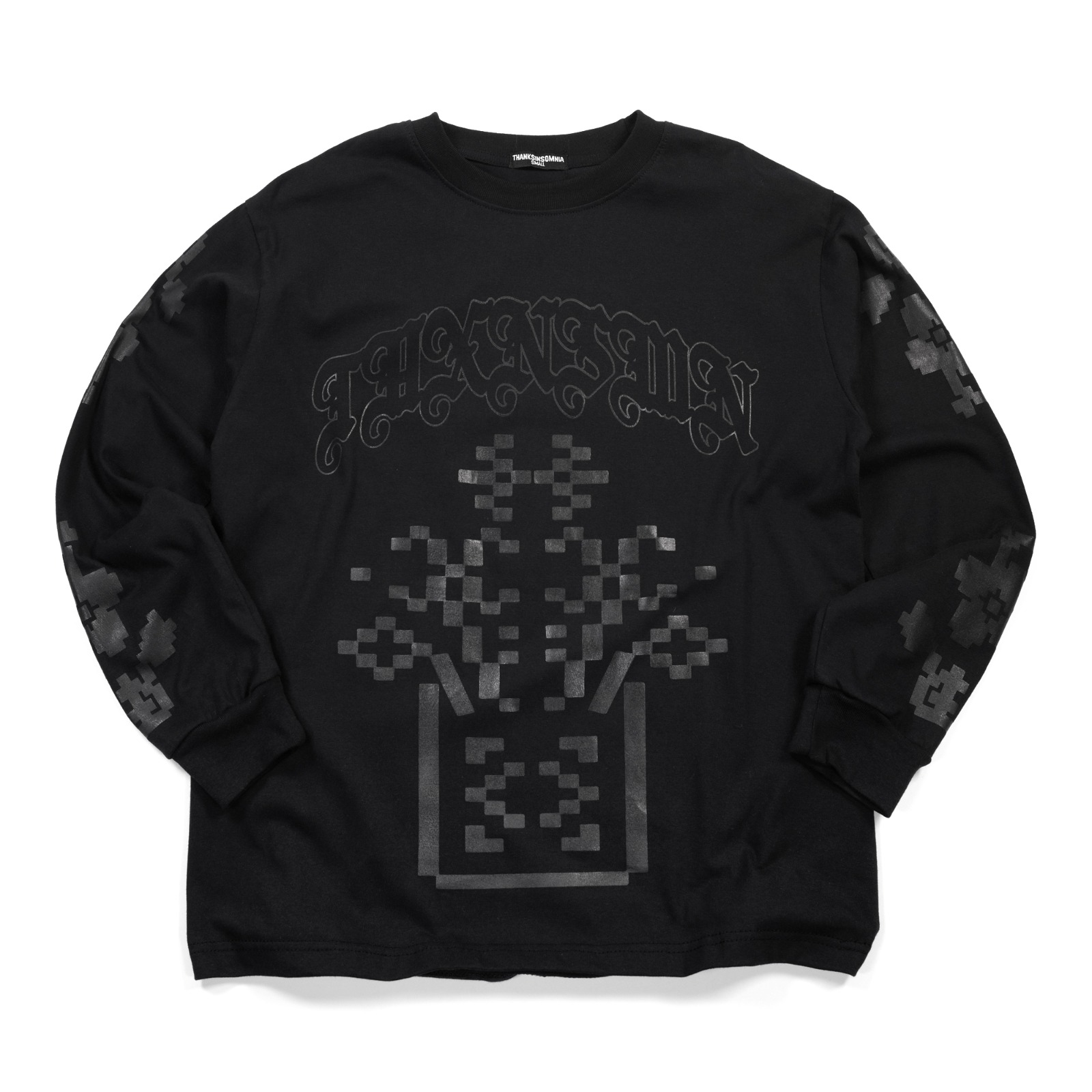 Longsleeve Demelza Black Thanksinsomnia