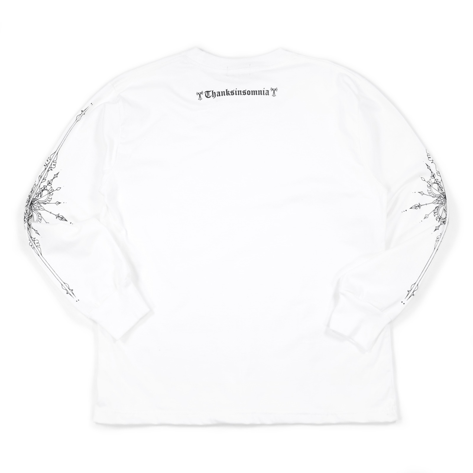 Longsleeve Dessira White Thanksisnomnia