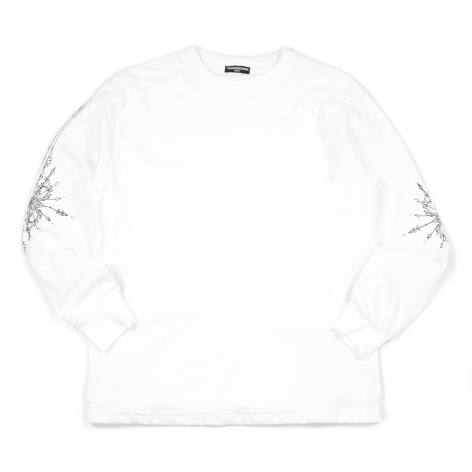 Longsleeve Dessira White Thanksisnomnia