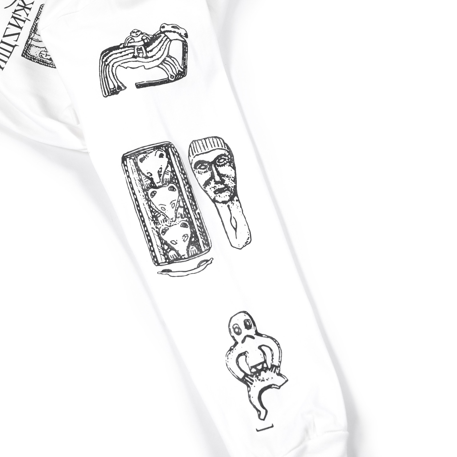 Longsleeve Doretta White Thanksinsomnia