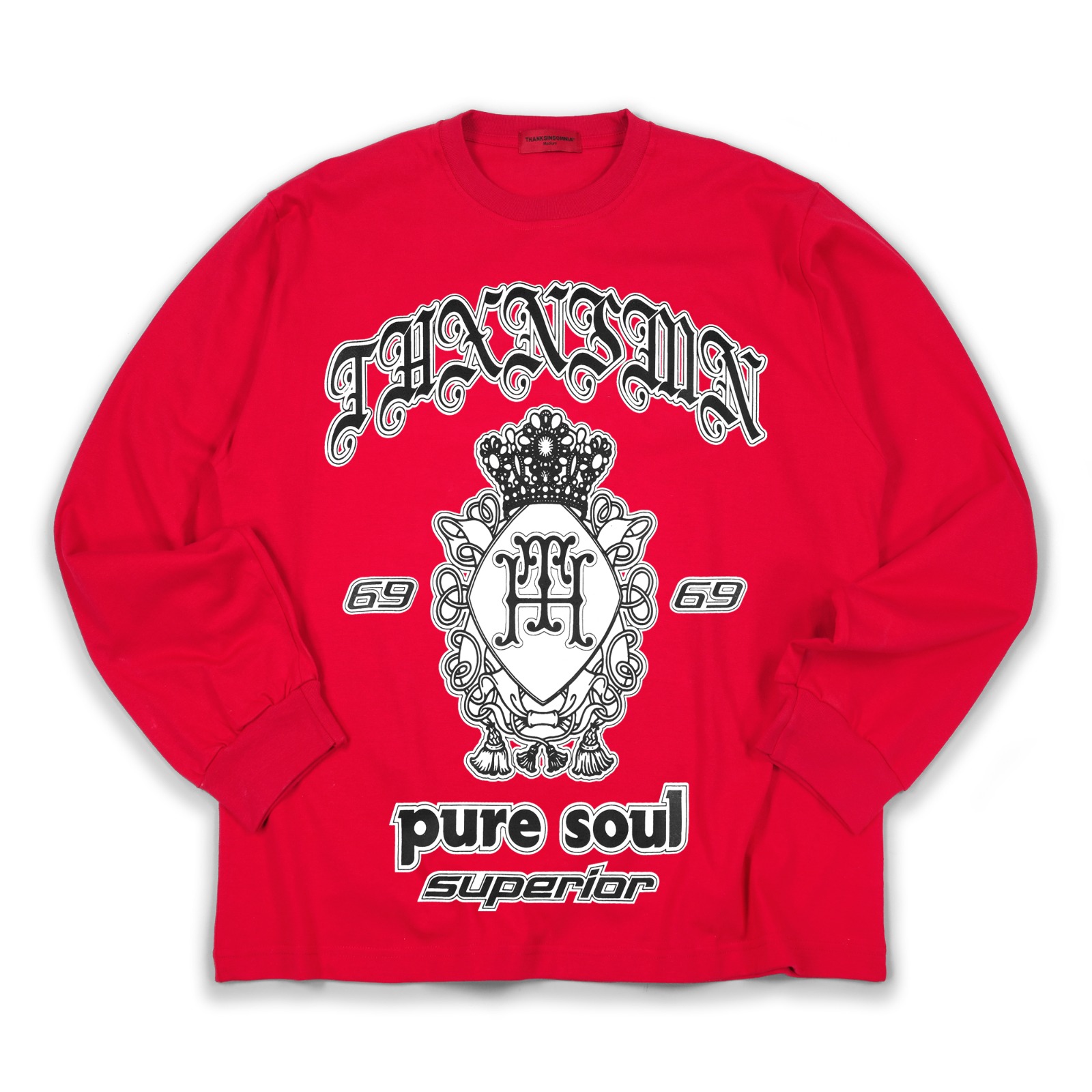 Longsleeve Fayrine Red Thanksinsomnia