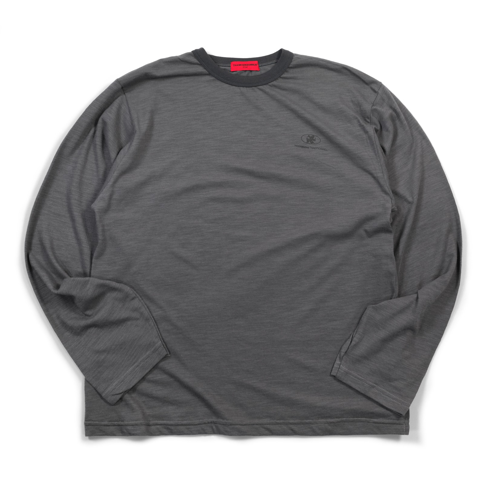 Longsleeve Kyraline Charcoal Thanksinsomnia