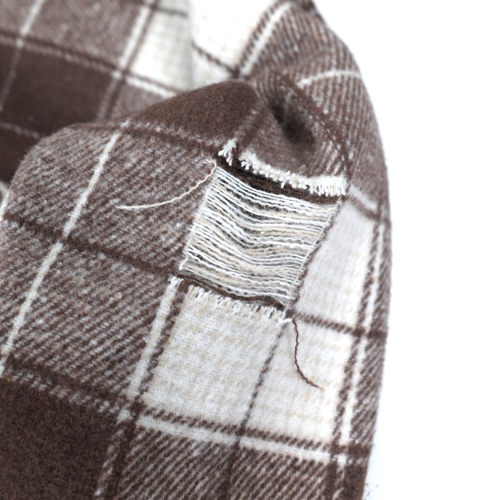 03 - Oversized Flannel Shirt Miarose Brown Plaid Thanksinsomnia