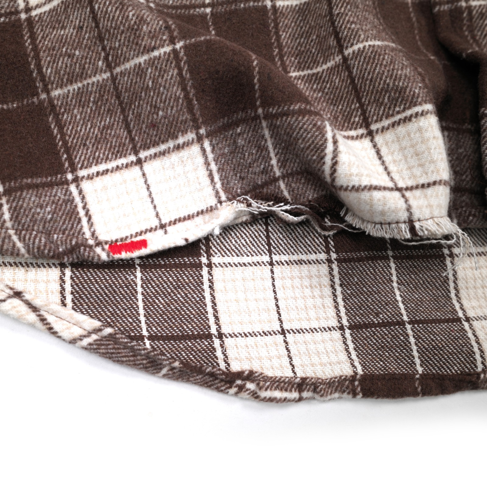 Oversized Flannel Shirt Loretta Brown Plaid Thanksinsomnia