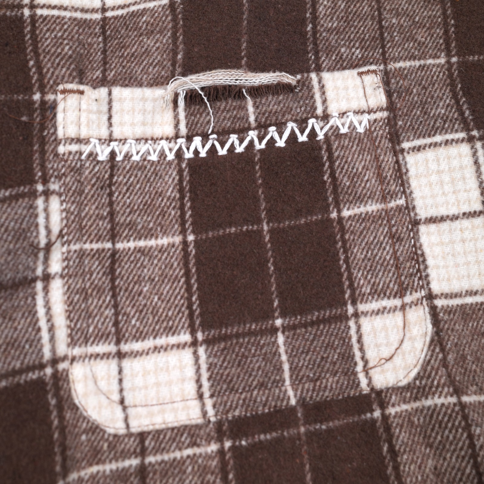 Oversized Flannel Shirt Loretta Brown Plaid Thanksinsomnia