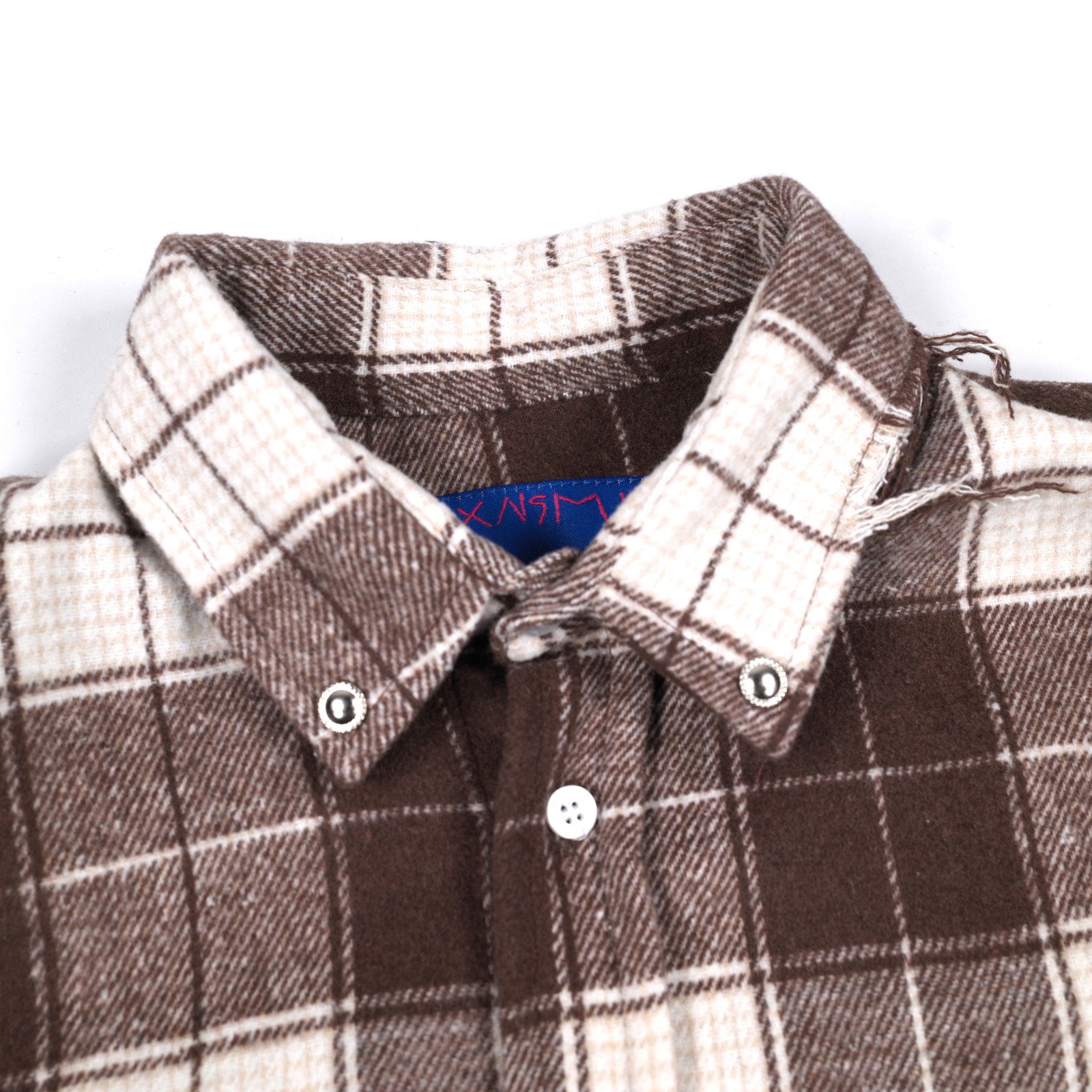 Oversized Flannel Shirt Loretta Brown Plaid Thanksinsomnia