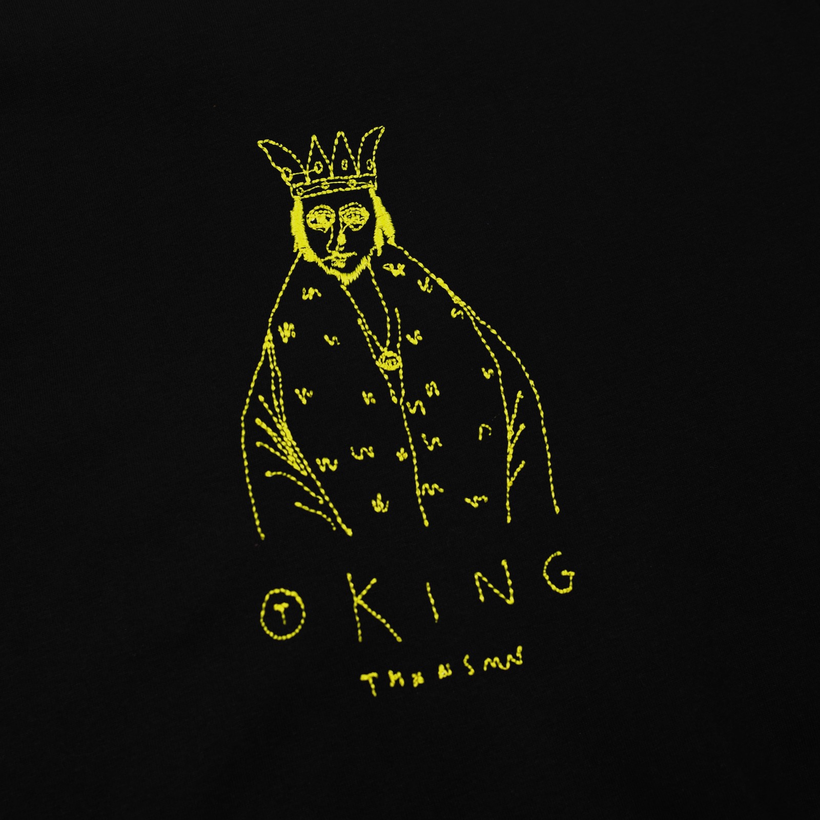 Sweatshirt Kestrely Black Distressed Thanksinsomnia