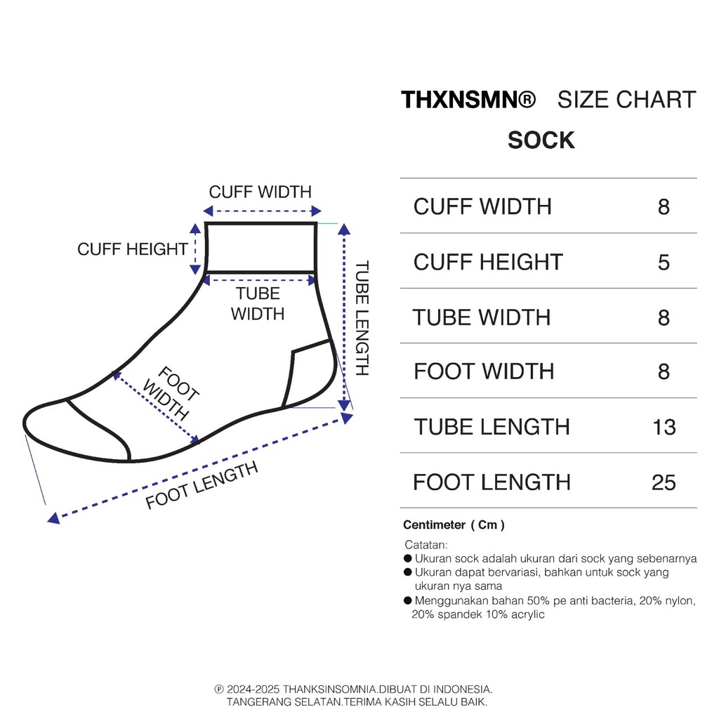 Socks Falisha White - Low Cut Thanksinsomnia