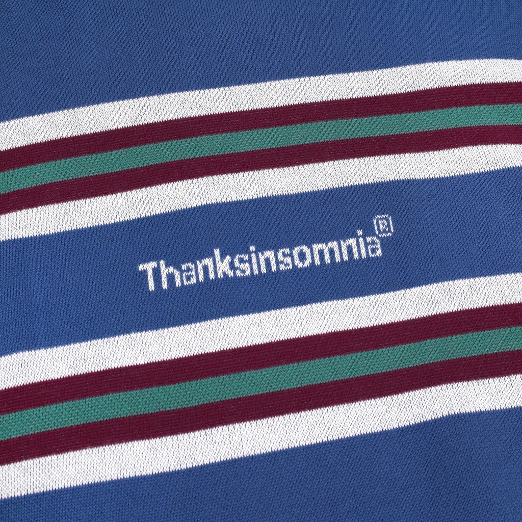 Sweater Theressa Blue Mix Stripe Thanksinsomnia