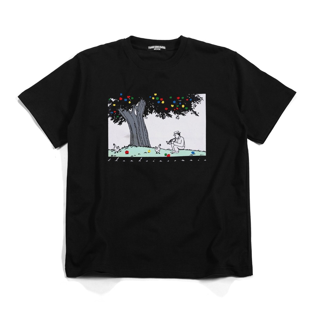 Tshirt Bellarose Black Thanksinsomnia