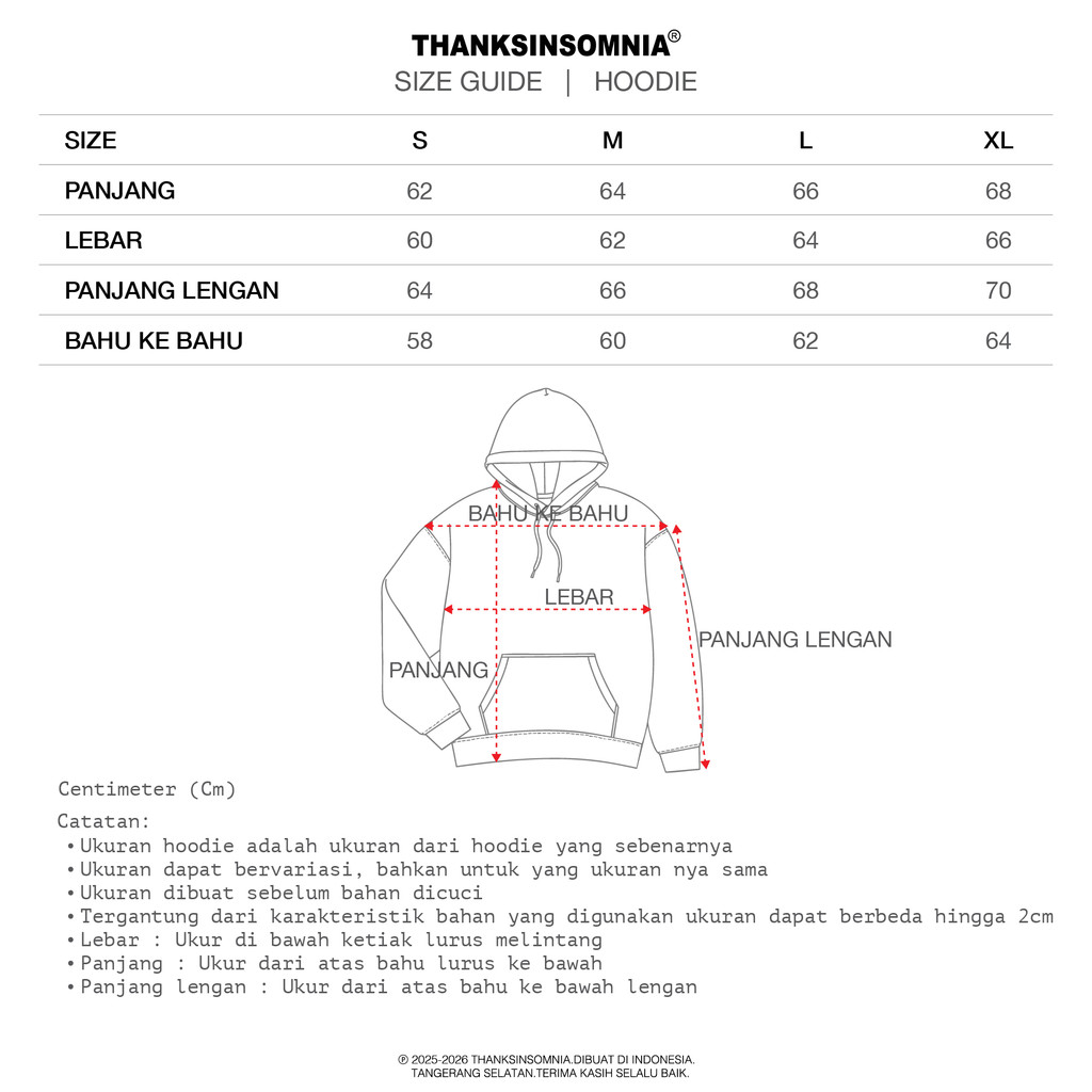Hoodie Ovania White Thanksinsomnia