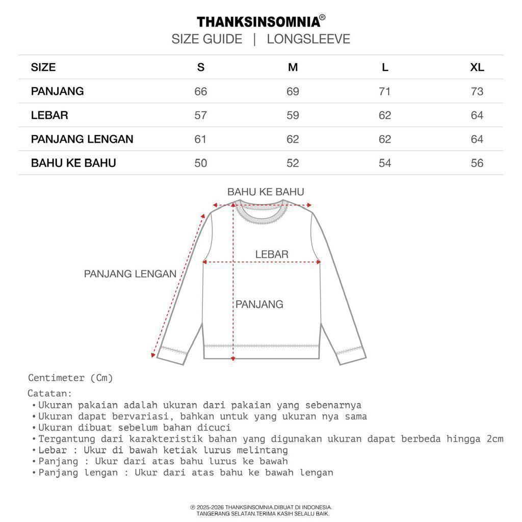Longsleeve Esha Black Thanksinsomnia