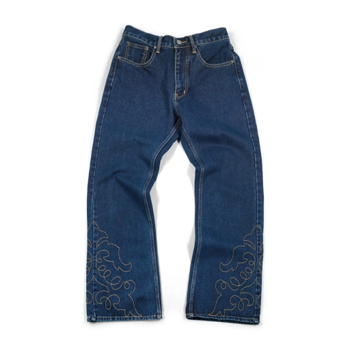 Denim Pants Jameela Zelin Indigo Thanksinsomnia