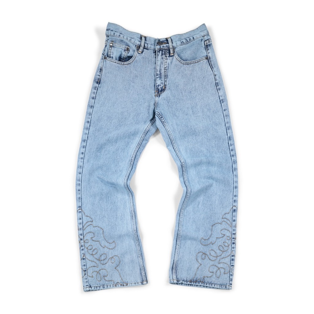 Denim Pants Jameela Zelin Light Blue Thanksinsomnia