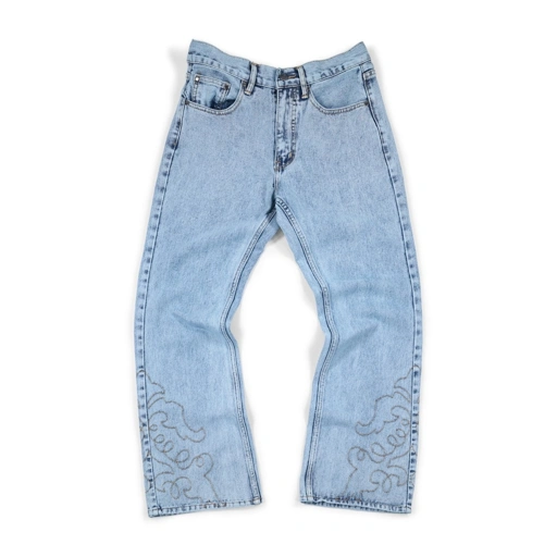 Denim Pants Jameela Zelin Light Blue Thanksinsomnia